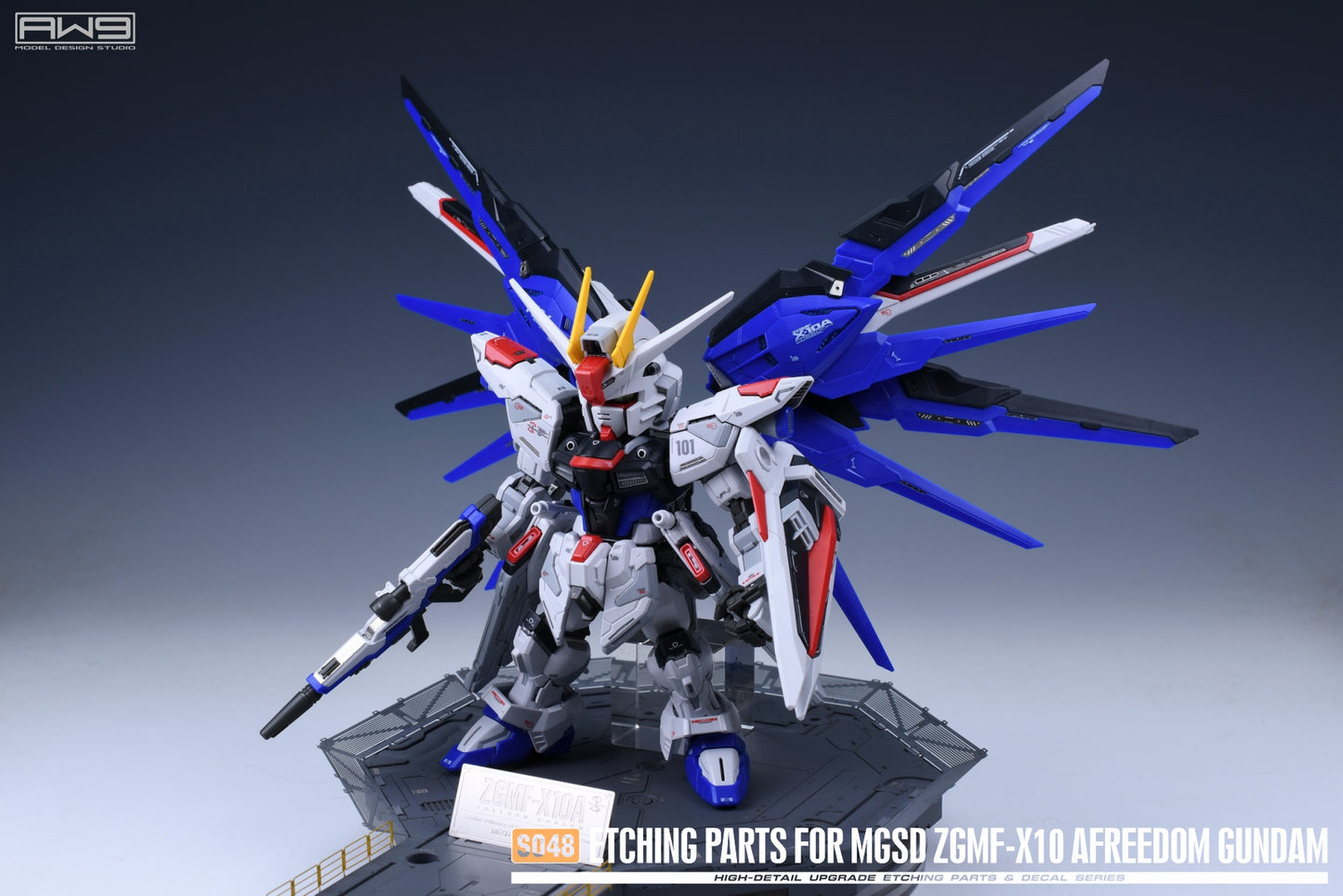 S048 Etching Parts for MGSD ZGMF-X10A Freedom Gundam