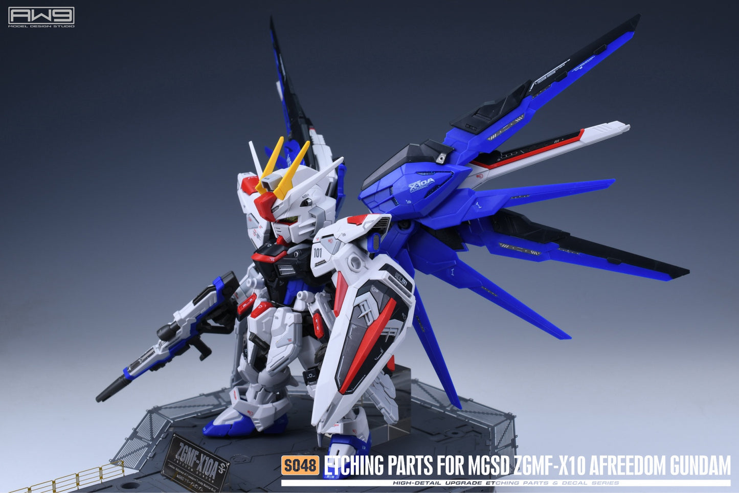 S048 Etching Parts for MGSD ZGMF-X10A Freedom Gundam