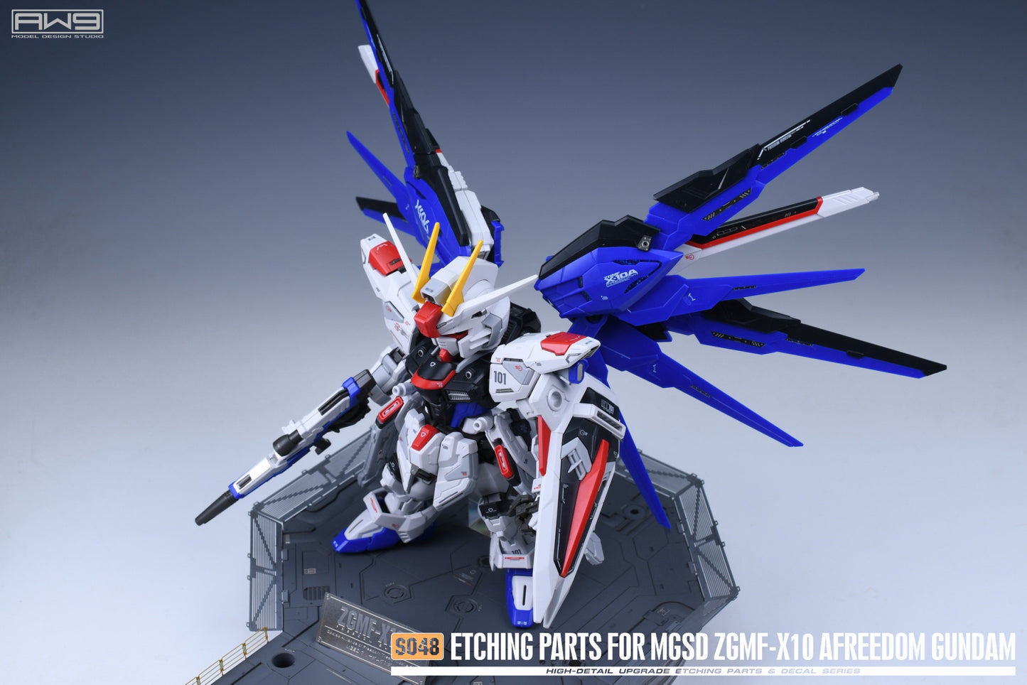 S048 Etching Parts for MGSD ZGMF-X10A Freedom Gundam