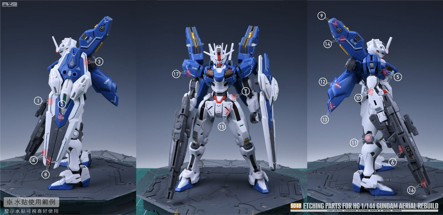 S049 for HG GUNDAM AERIAL REBUILD