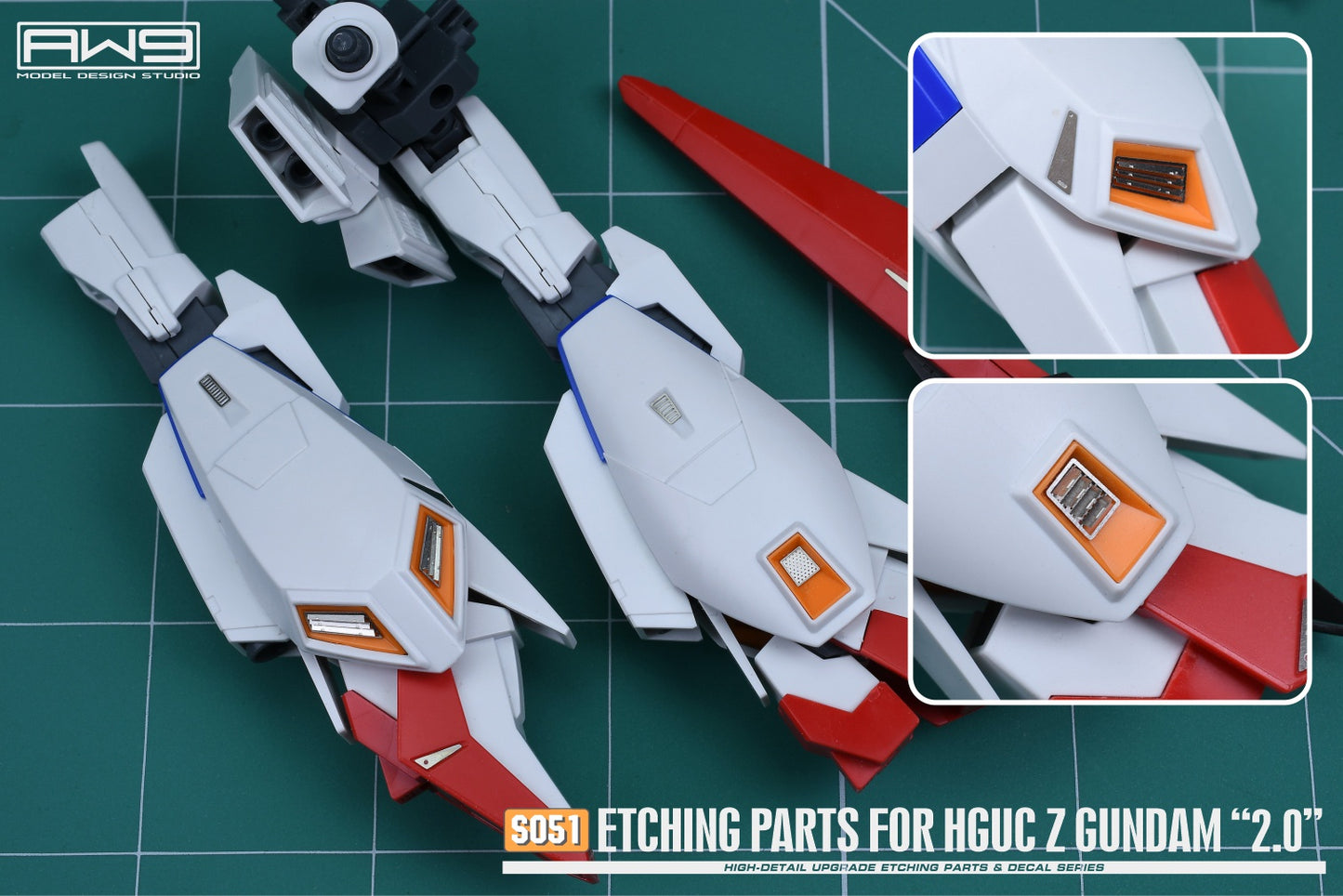 Madworks S051 for HGUC MSZ-006 ZETA GUNDAM "2.0"