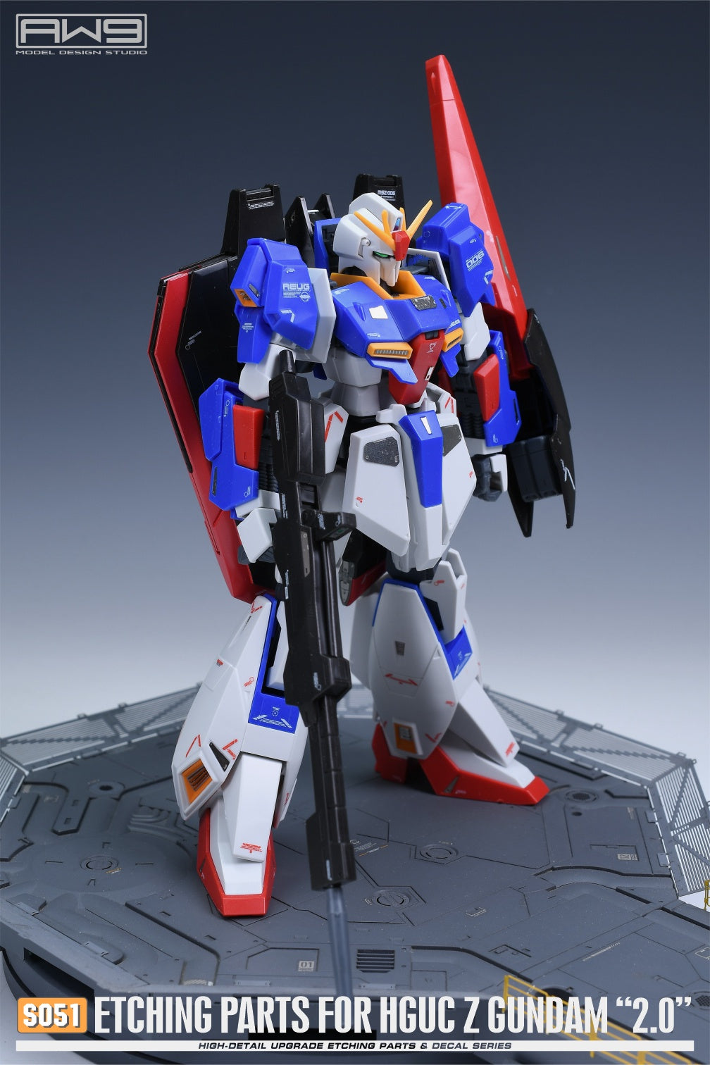 Madworks S051 for HGUC MSZ-006 ZETA GUNDAM "2.0"