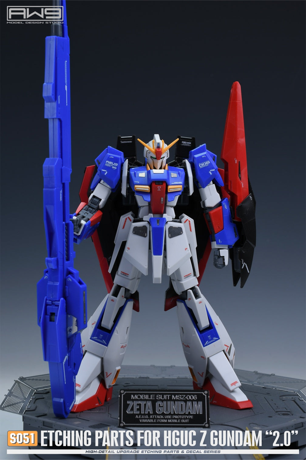 Madworks S051 for HGUC MSZ-006 ZETA GUNDAM "2.0"