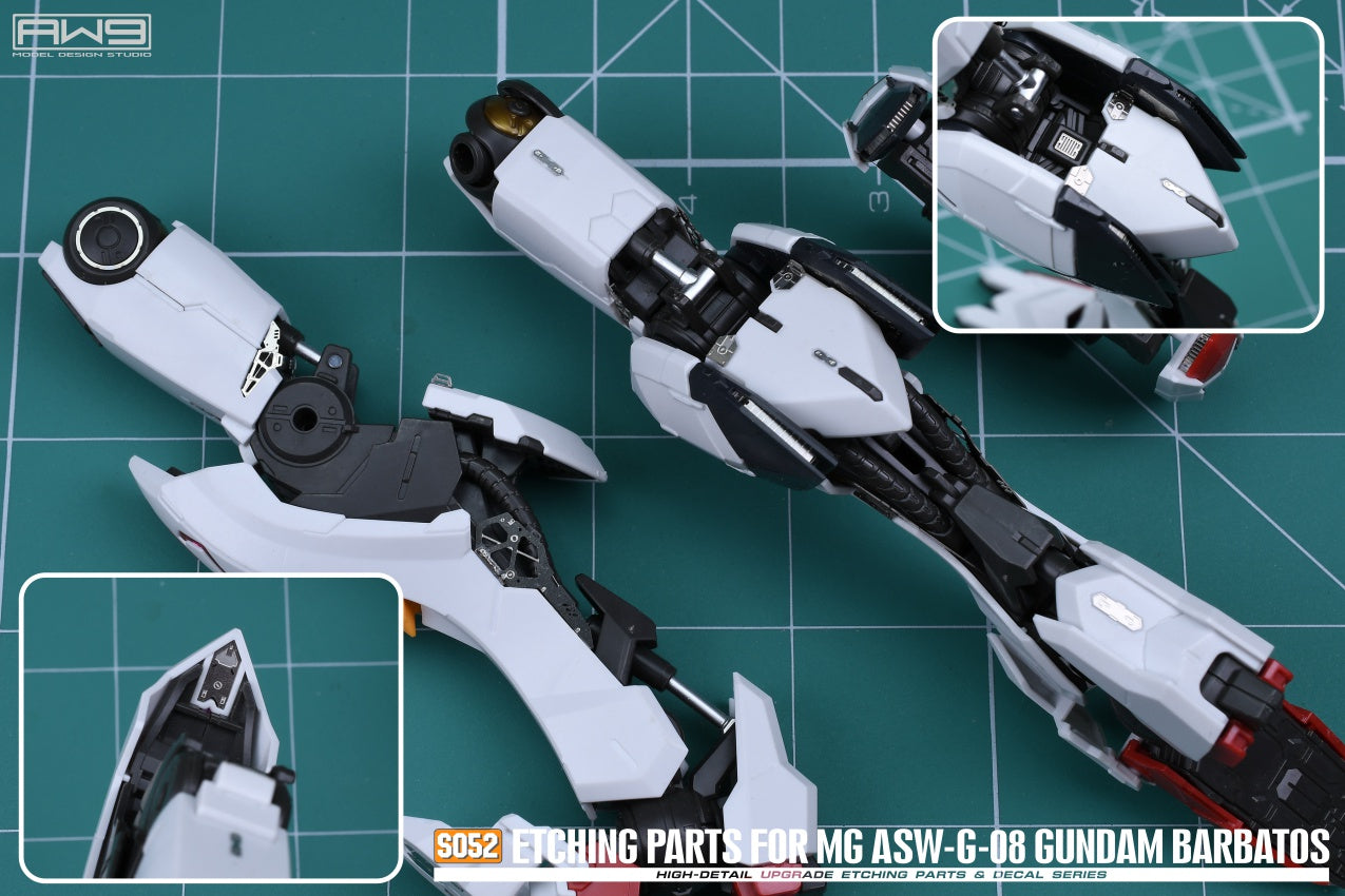 S052 Etching Parts for MG 1/100 ASW-G-08 Gundam Barbatos