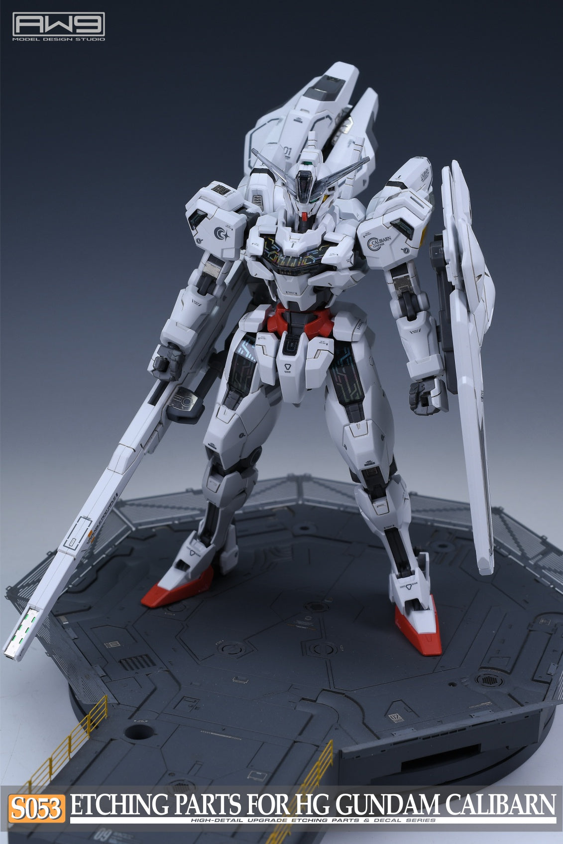 Madworks S053 Etching Parts for HG 1/144 Gundam Calibarn