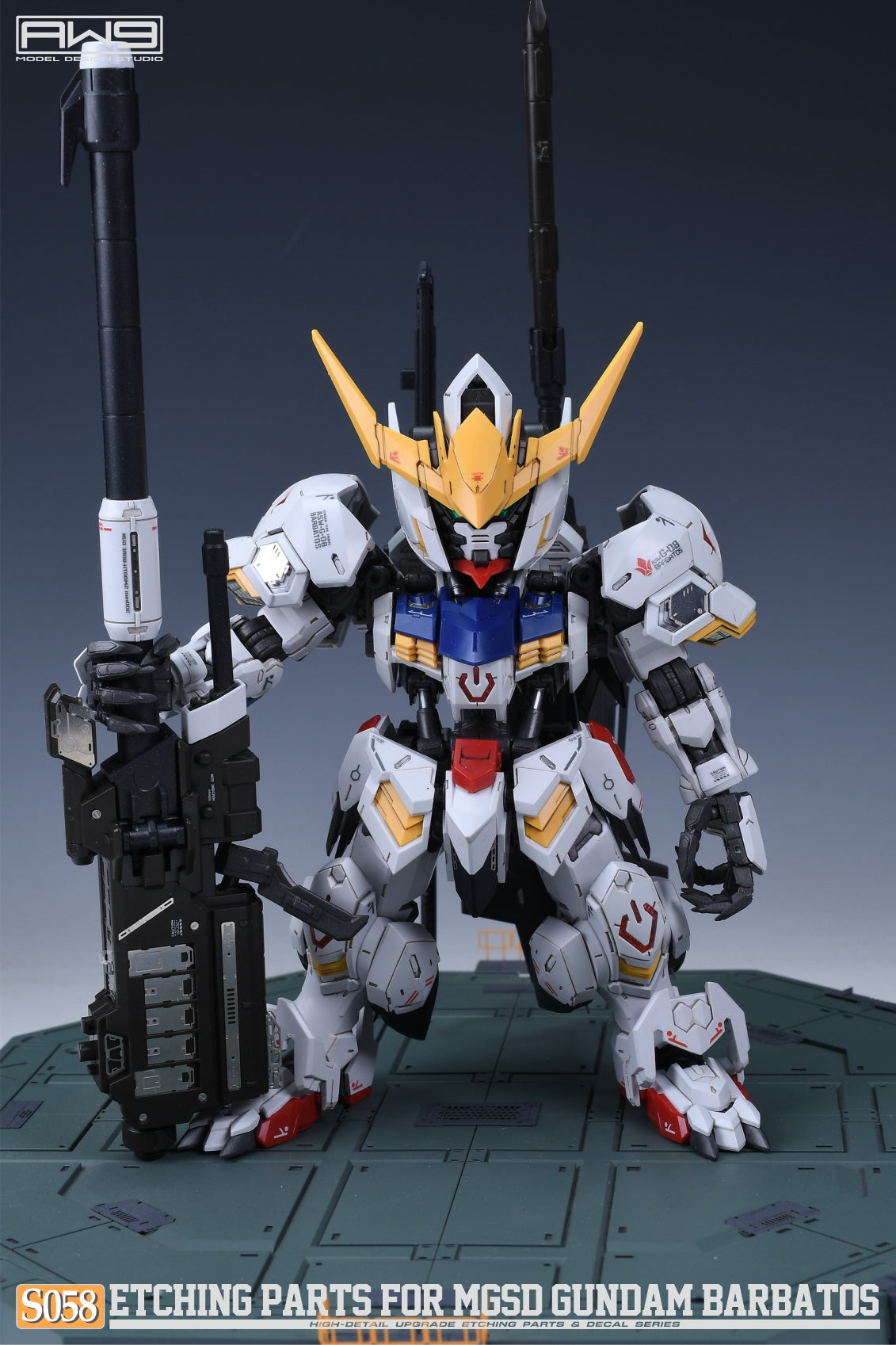 S058 MGSD ASW--G-08 GUNDAM BARBATOS