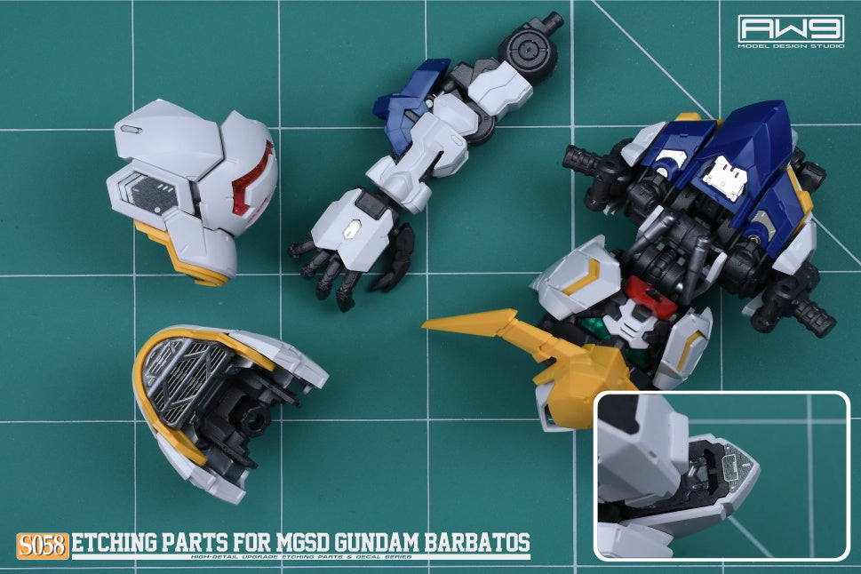 S058 MGSD ASW--G-08 GUNDAM BARBATOS