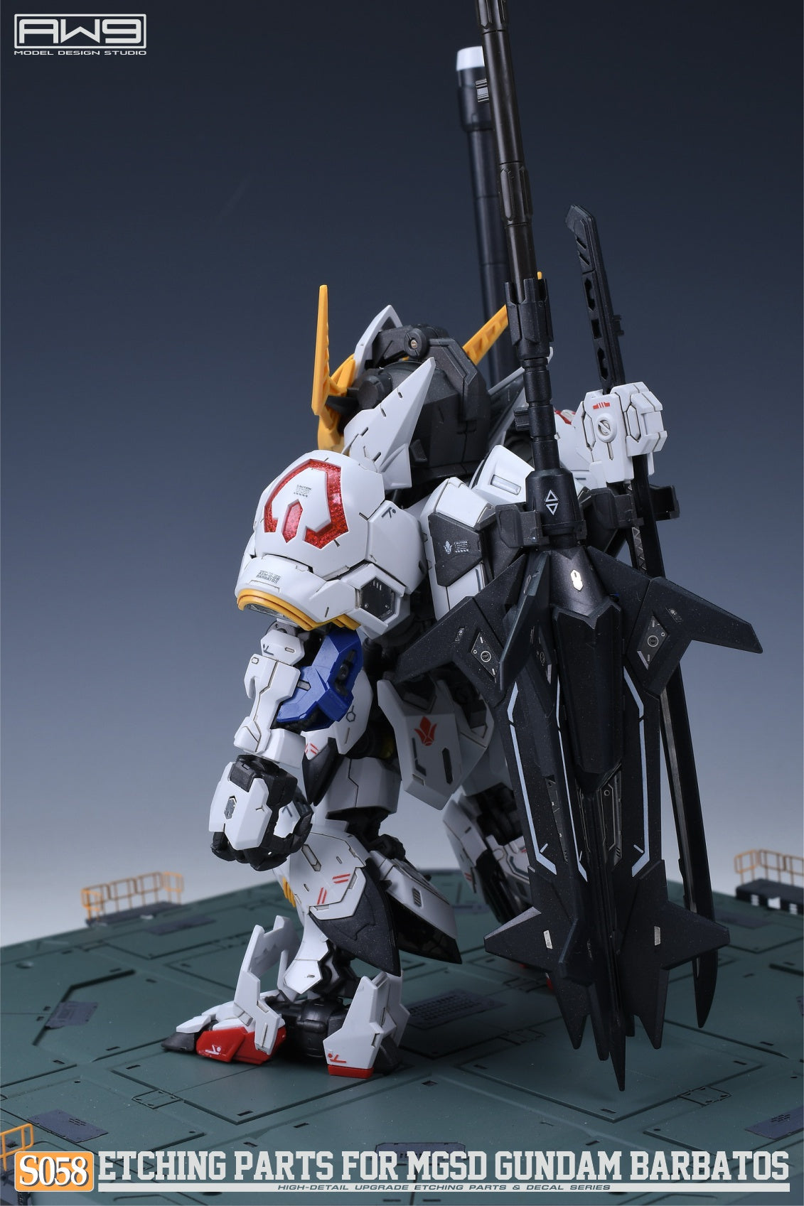 S058 MGSD ASW--G-08 GUNDAM BARBATOS