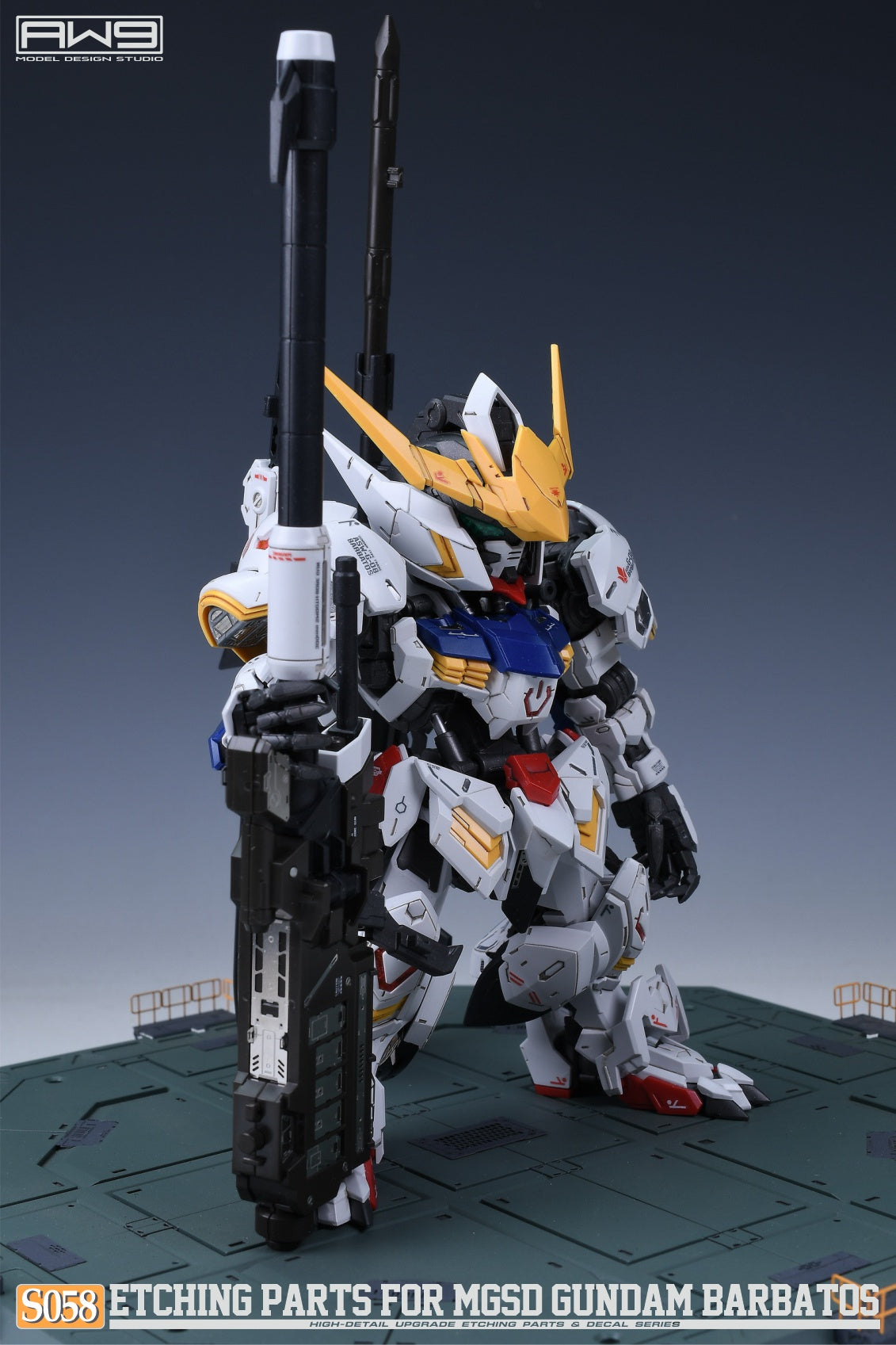 S058 MGSD ASW--G-08 GUNDAM BARBATOS