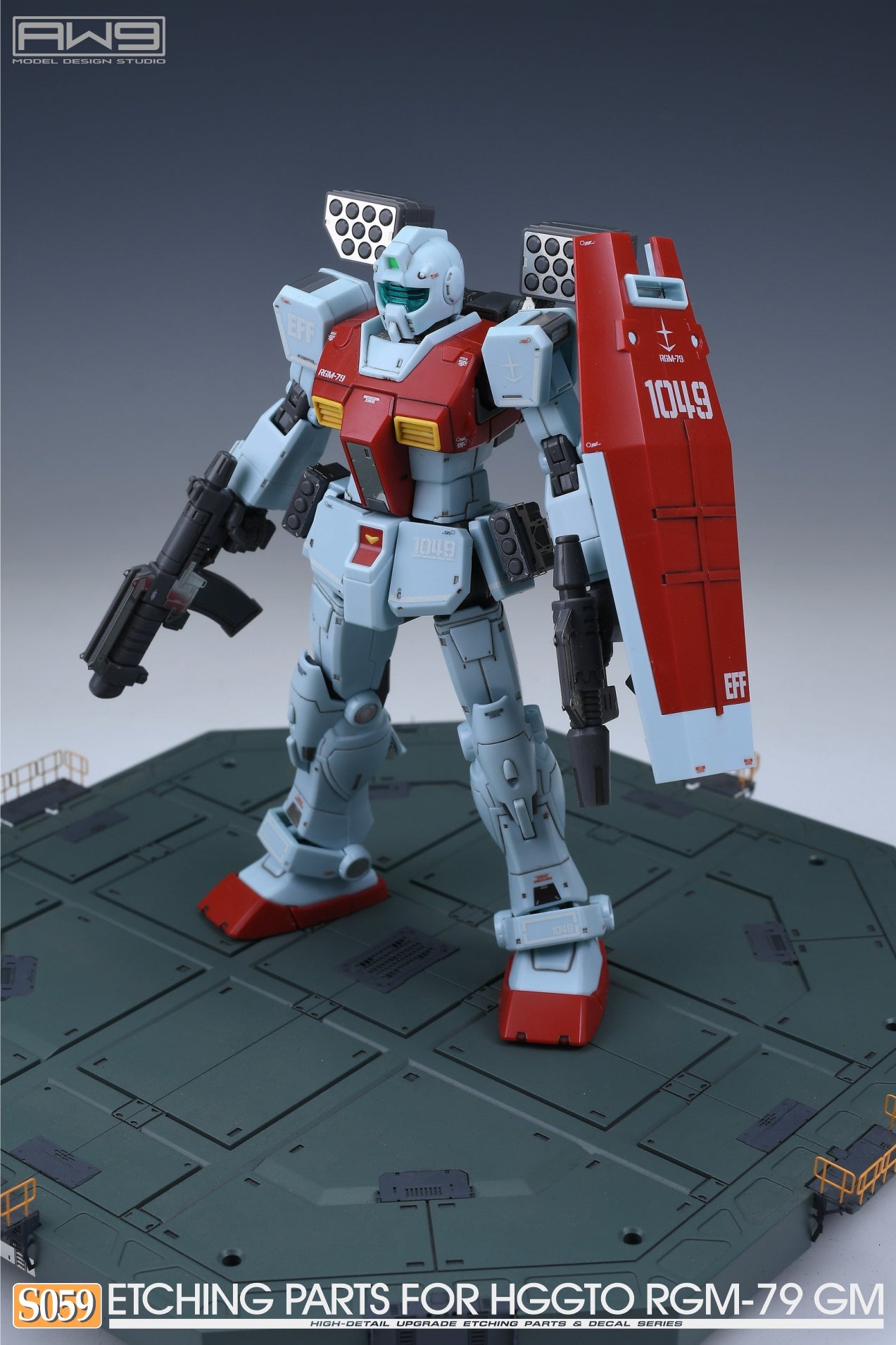 S059 Etching Parts for HG 1/144 RGM-79 GM