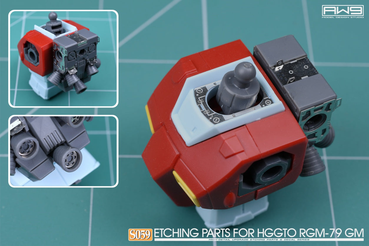 S059 Etching Parts for HG 1/144 RGM-79 GM