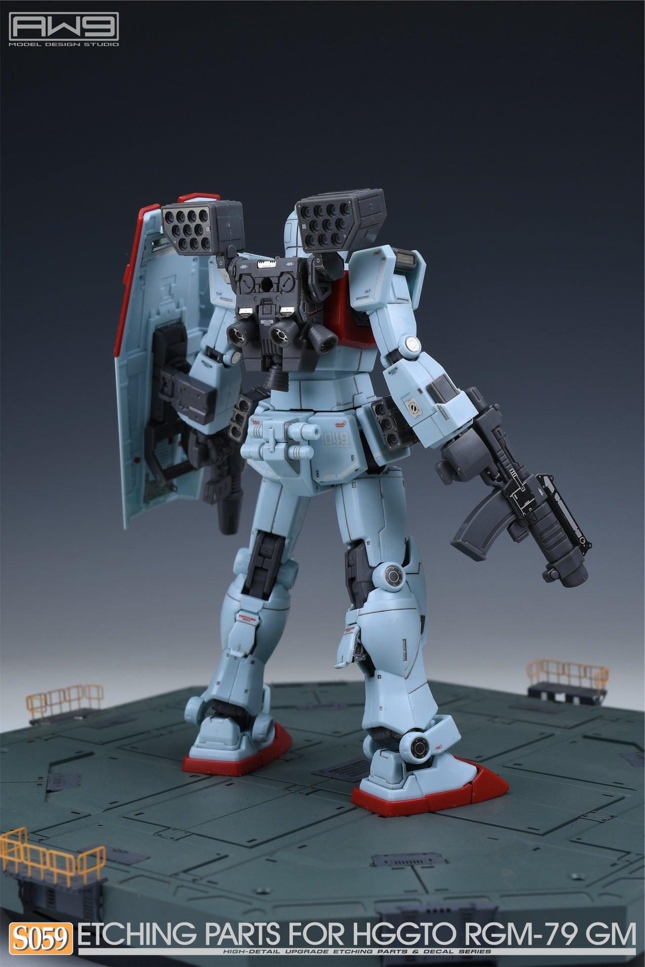 S059 Etching Parts for HG 1/144 RGM-79 GM