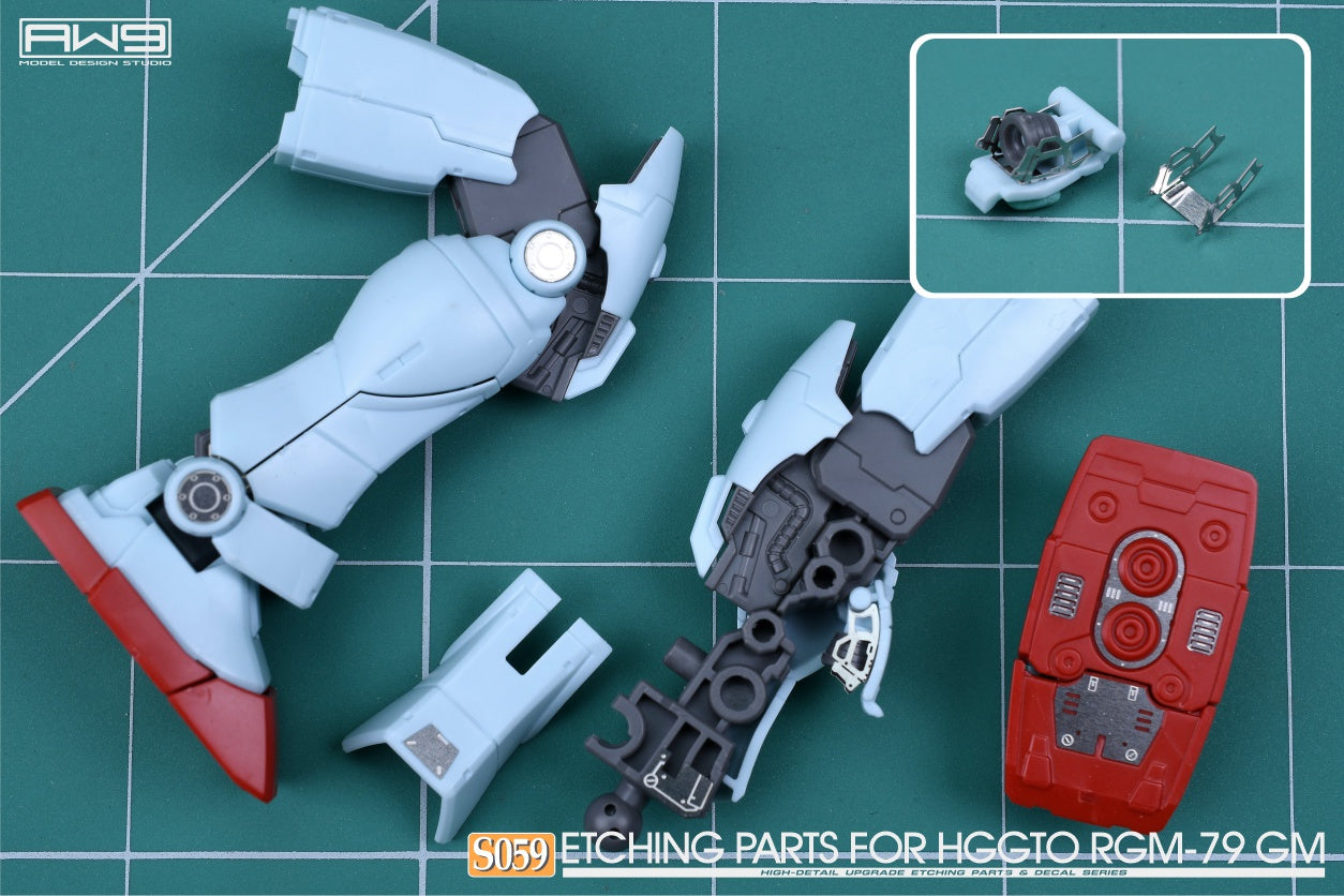 S059 Etching Parts for HG 1/144 RGM-79 GM