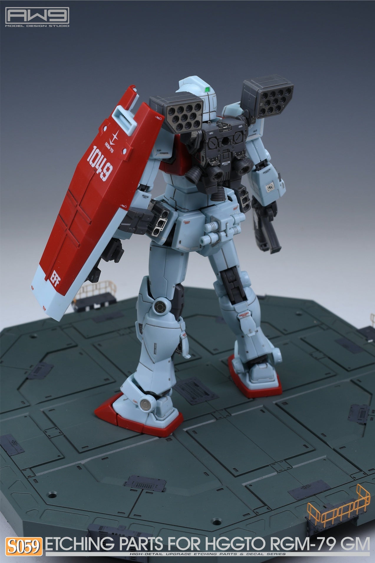 S059 Etching Parts for HG 1/144 RGM-79 GM