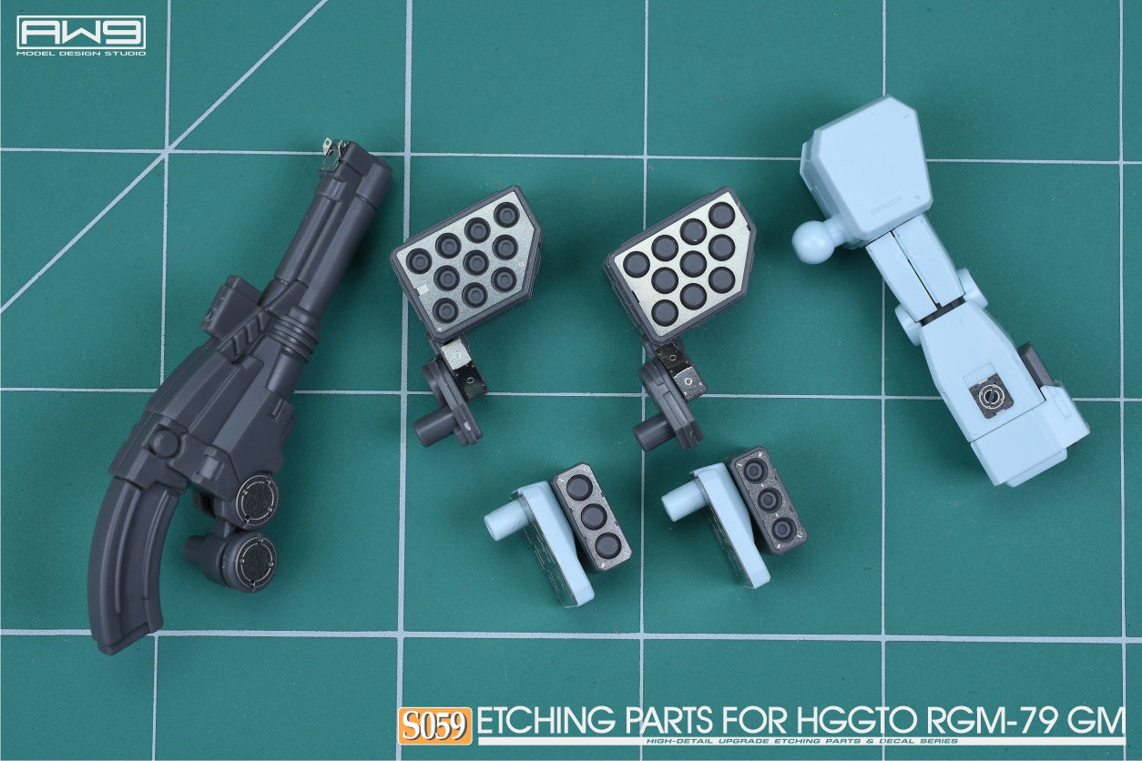 S059 Etching Parts for HG 1/144 RGM-79 GM