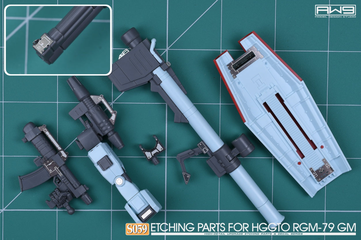 S059 Etching Parts for HG 1/144 RGM-79 GM
