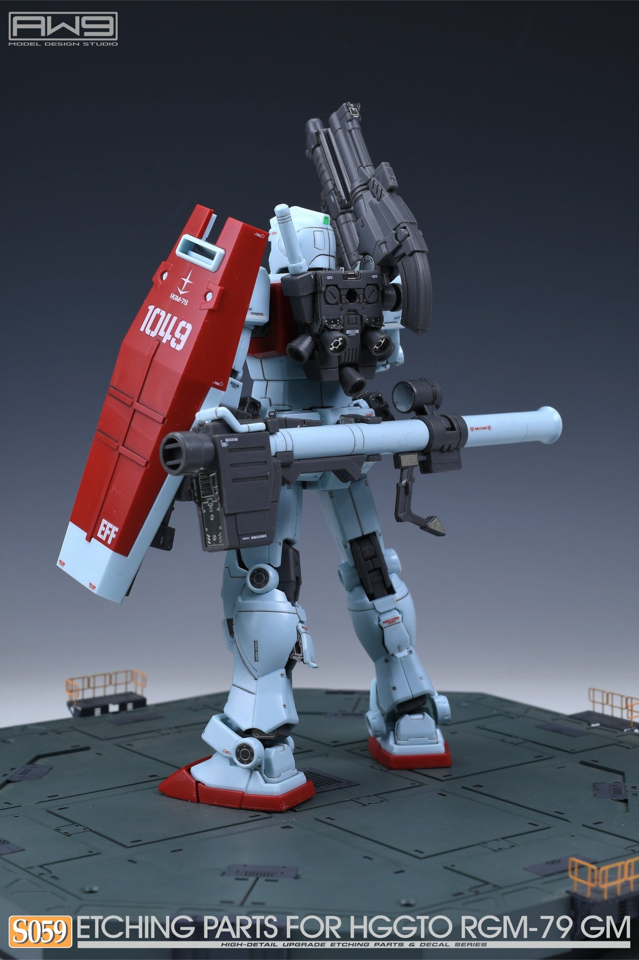 S059 Etching Parts for HG 1/144 RGM-79 GM
