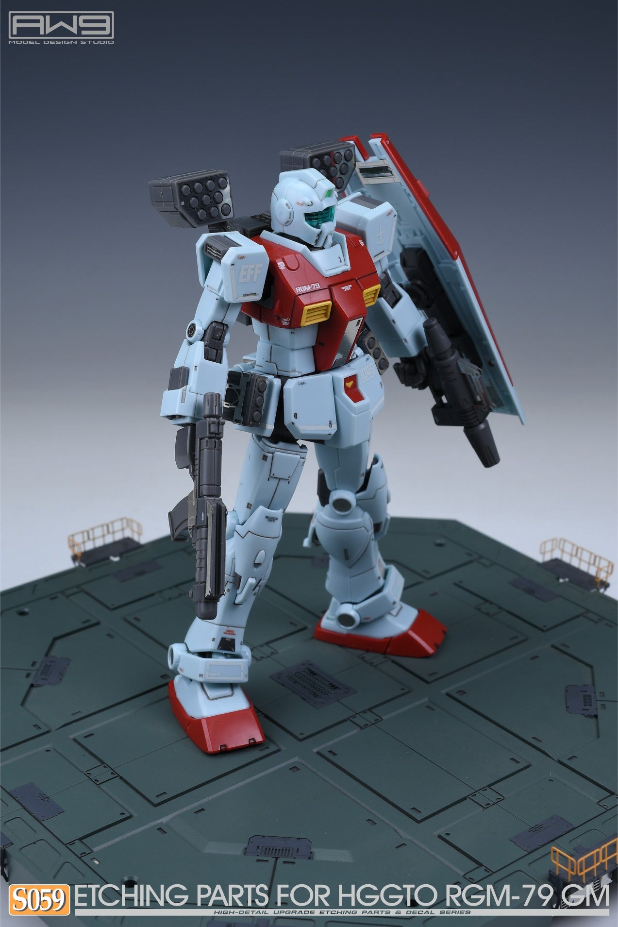 S059 Etching Parts for HG 1/144 RGM-79 GM