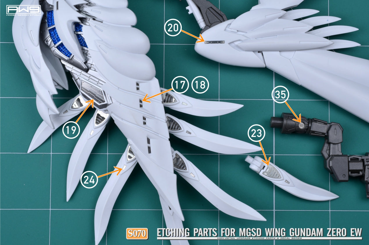 S070 for MGSD Wing Gundam Zero EW