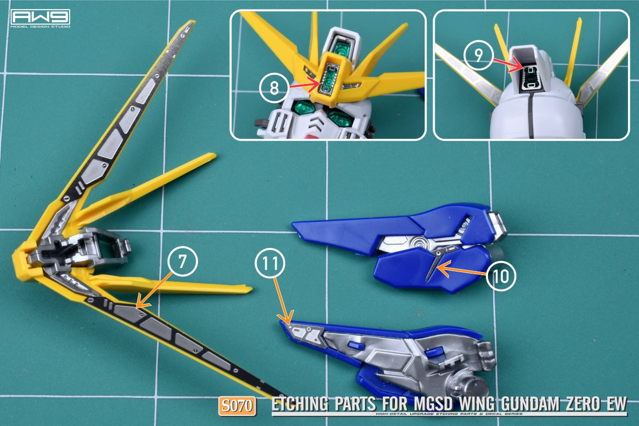 S070 for MGSD Wing Gundam Zero EW