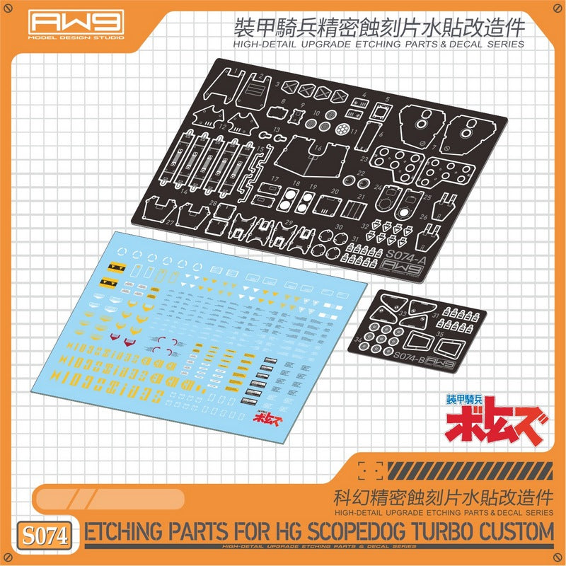 S074 for HG Scopedog Turbo Custom