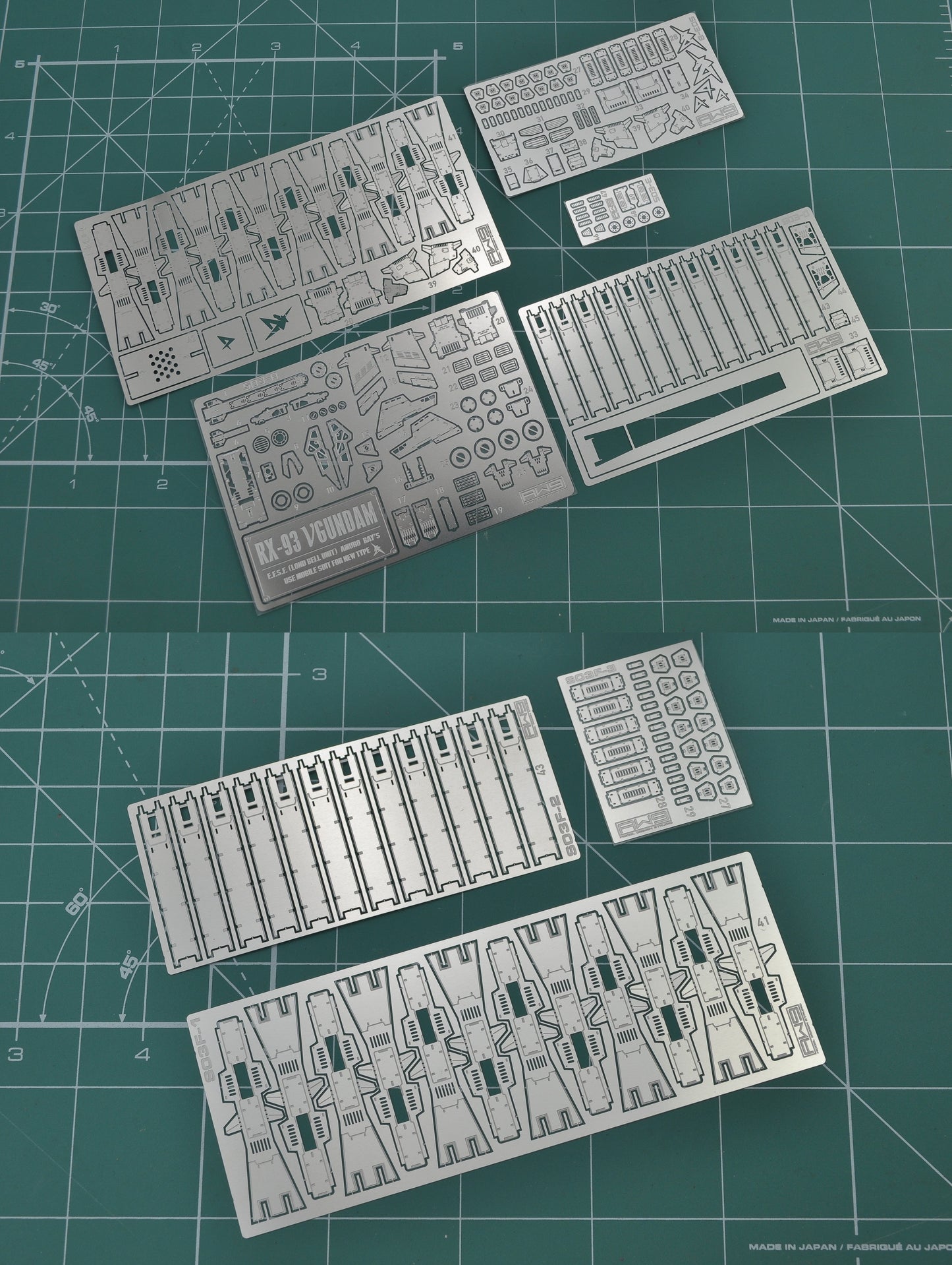 S003 Etching Parts for RG RX-93 Nu Gundam