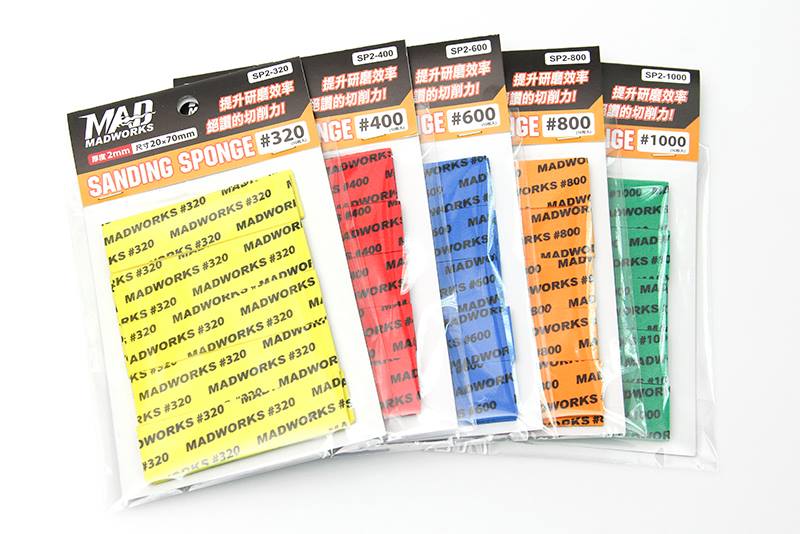 SP3-1500 3mm Sanding Sponges (10pc)