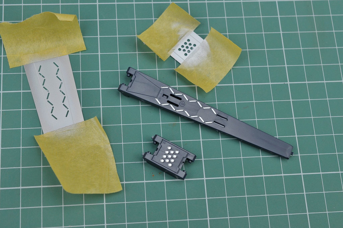 S006F MG NU GUNDAM FUNNEL TEMPLATE (6pc)