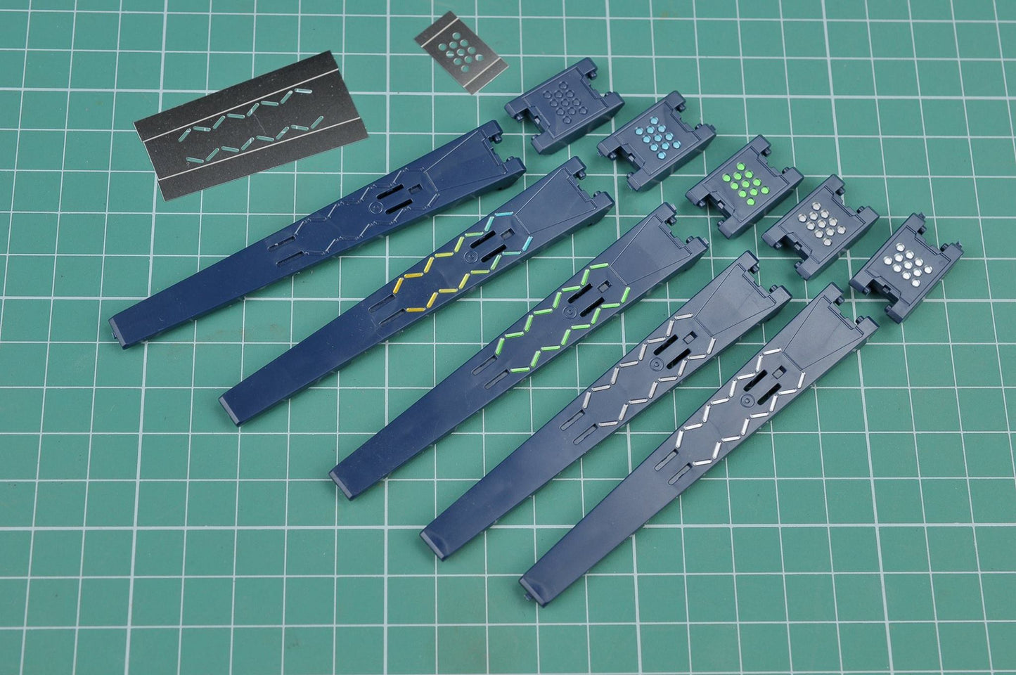 S006F MG NU GUNDAM FUNNEL TEMPLATE (6pc)