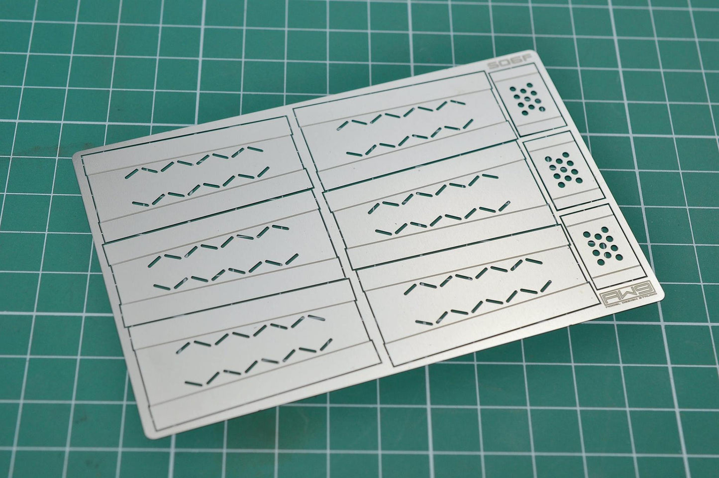S006F MG NU GUNDAM FUNNEL TEMPLATE (6pc)
