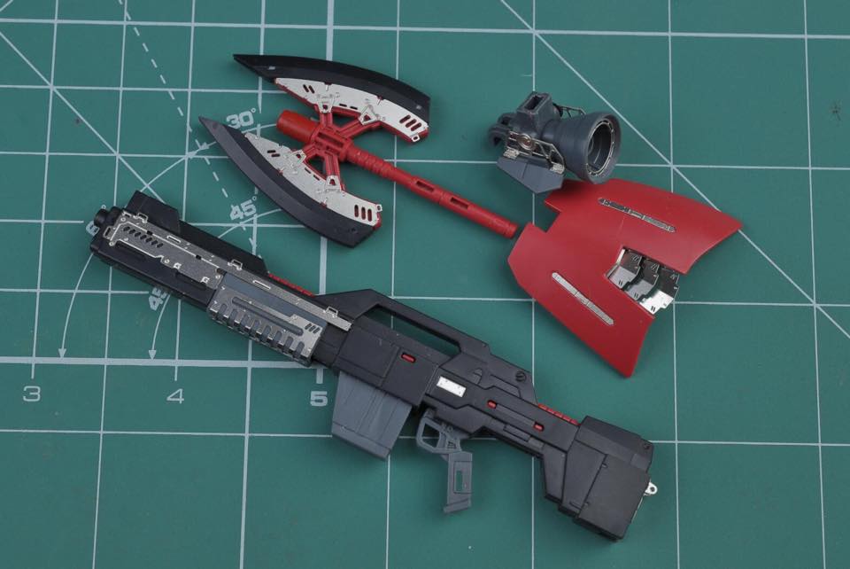 S004 RG Sazabi Detail-up Parts