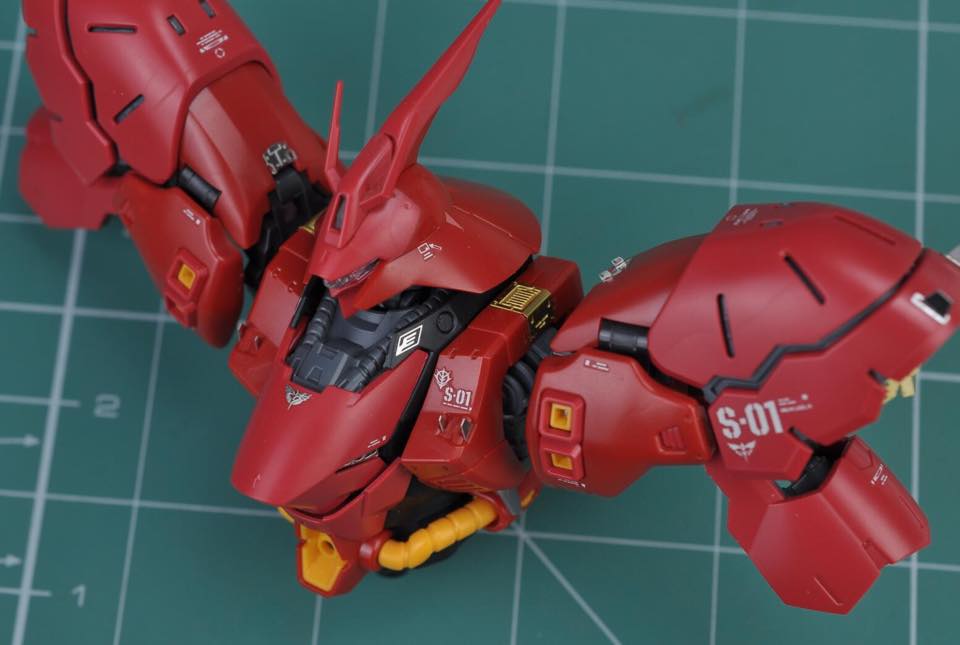 S004 RG Sazabi Detail-up Parts