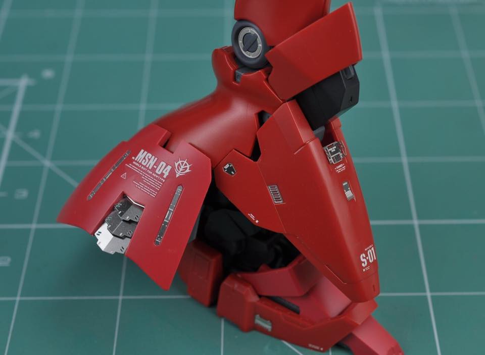 S004 RG Sazabi Detail-up Parts