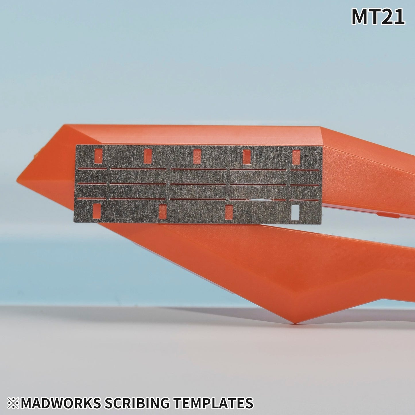 Madworks MT21 Scribing Templates With Fold Lines Photo-etched