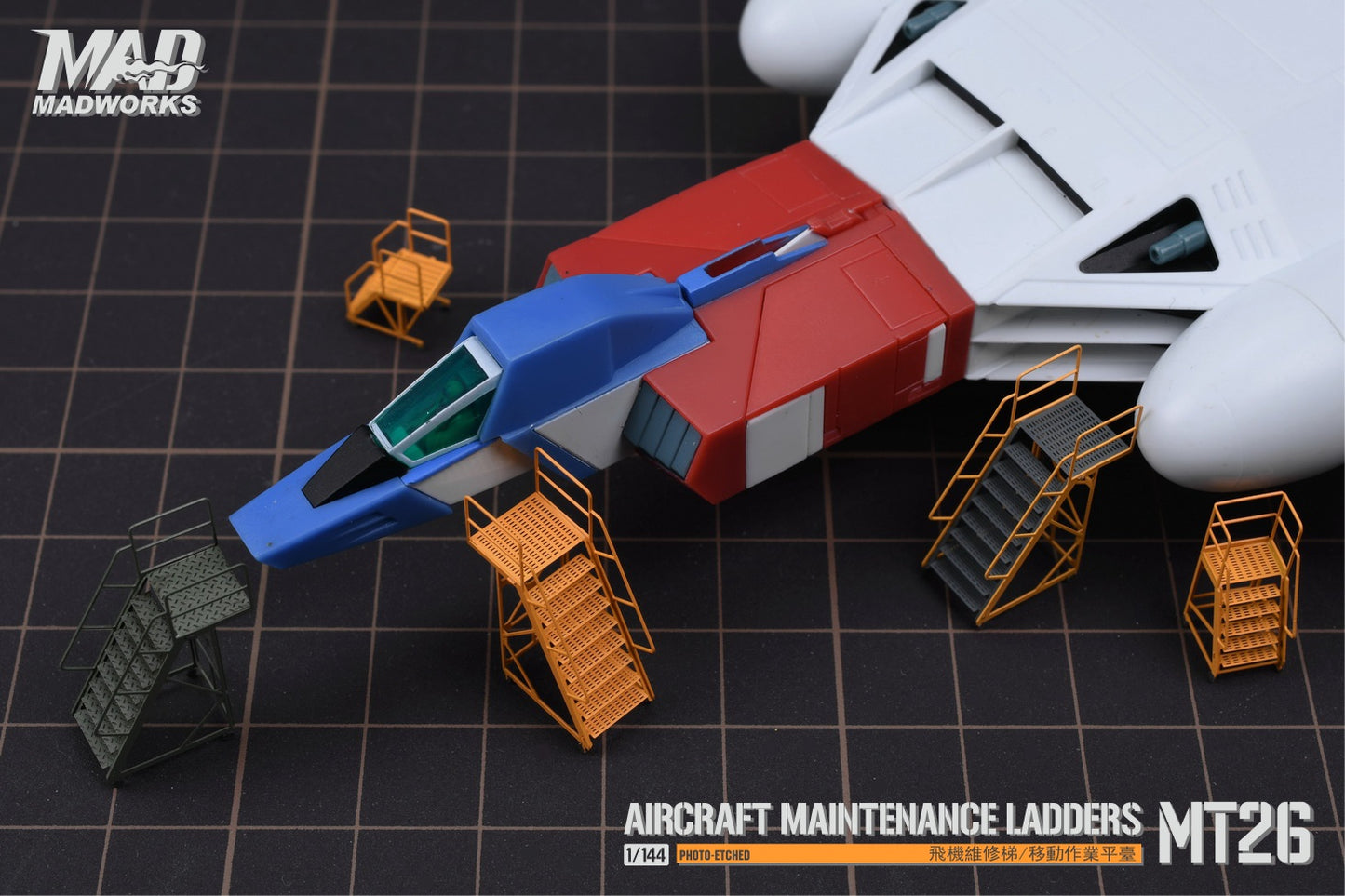 MADWORKS MT26 1/144 MAINTENANCE LADDERS 1