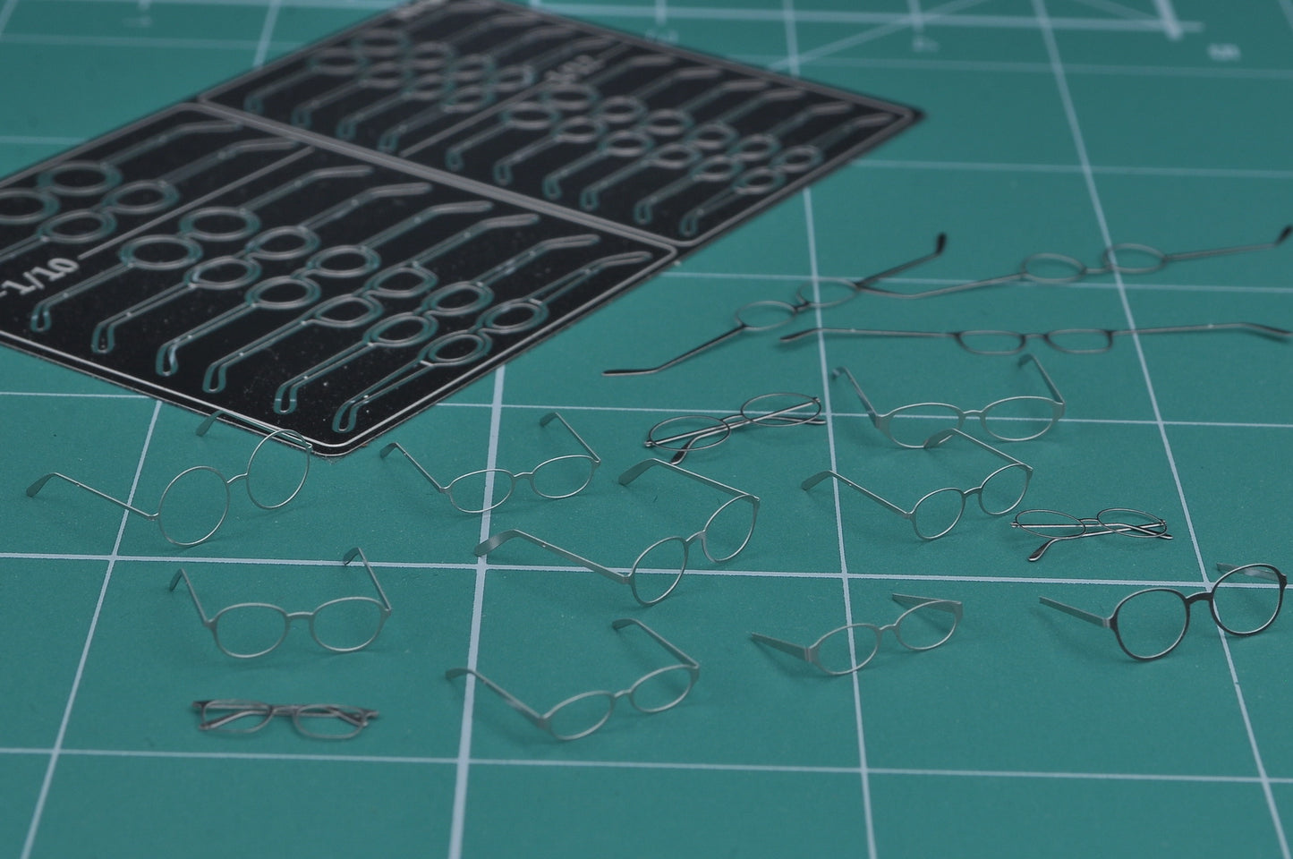 N-014 NERON DETAIL-UP PARTS: GLASS FRAMES