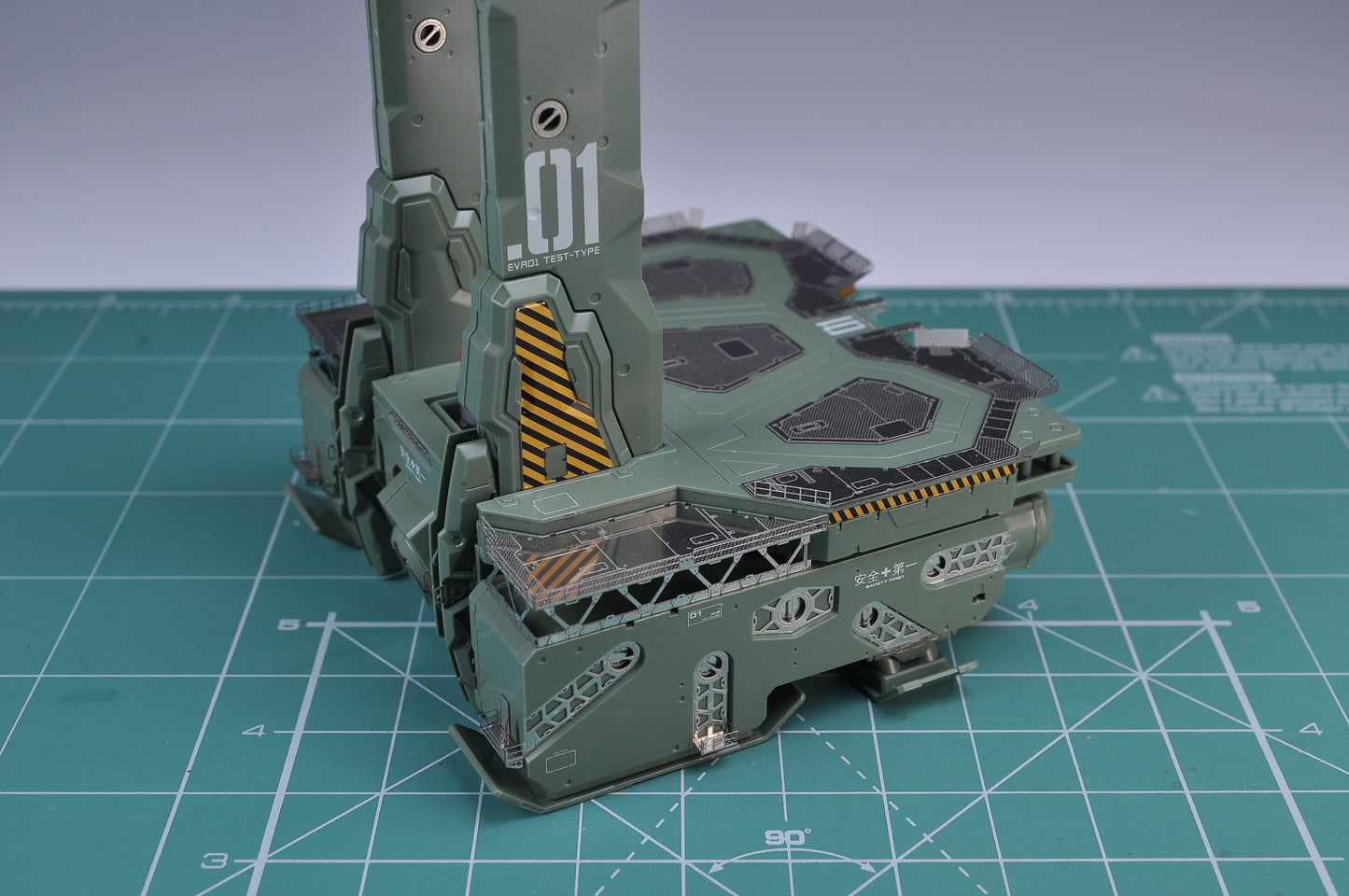 S017 RG EVA (Evangelion) Platform Photo-etched Parts