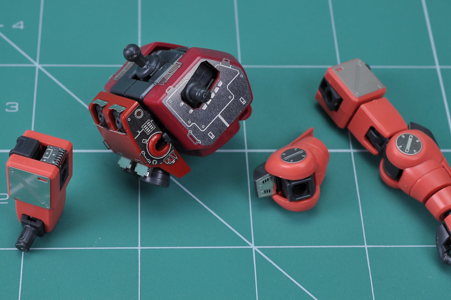 S023 Etching Parts for HGUC MS-06S Zaku II