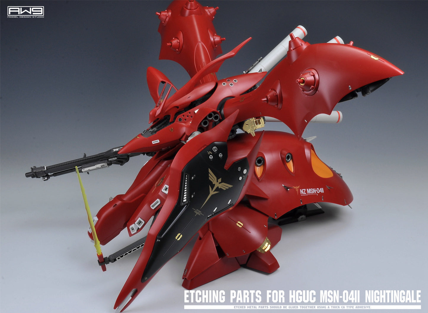 S029 Etching Parts for HGUC MSN-04ii Nightingale Part A