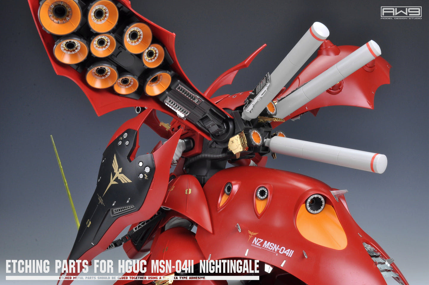 S030 Etching Parts for HGUC MSN-04ii Nightingale Part B