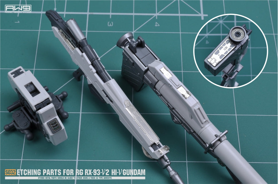S032 ETCHING PARTS FOR RG RX-93-V2 HI-V GUNDAM