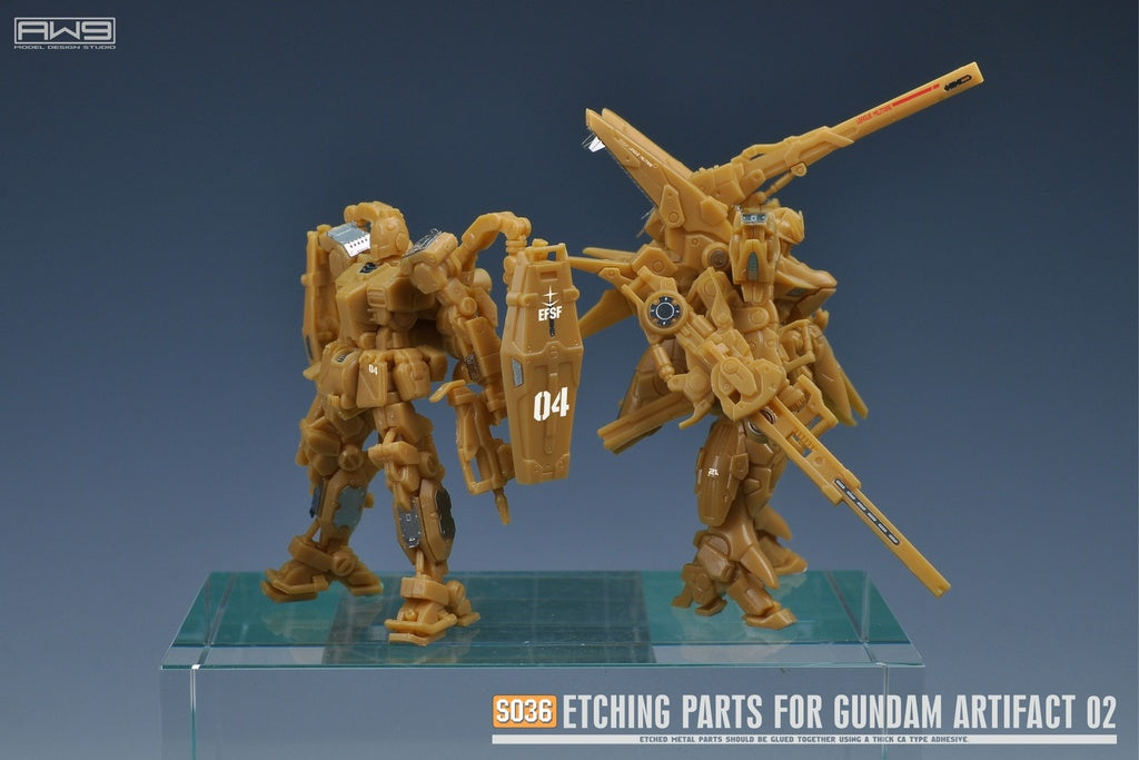 S036 ETCHING PARTS FOR GUNDAM ARTIFACT SERIES 02