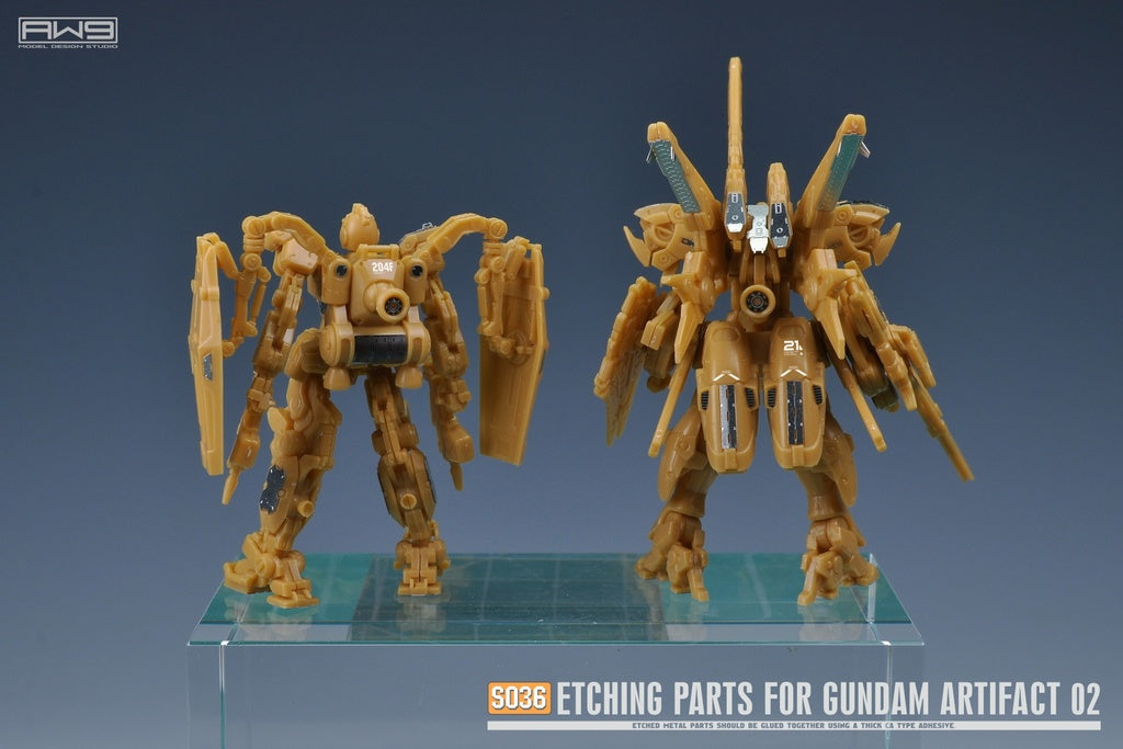 S036 ETCHING PARTS FOR GUNDAM ARTIFACT SERIES 02
