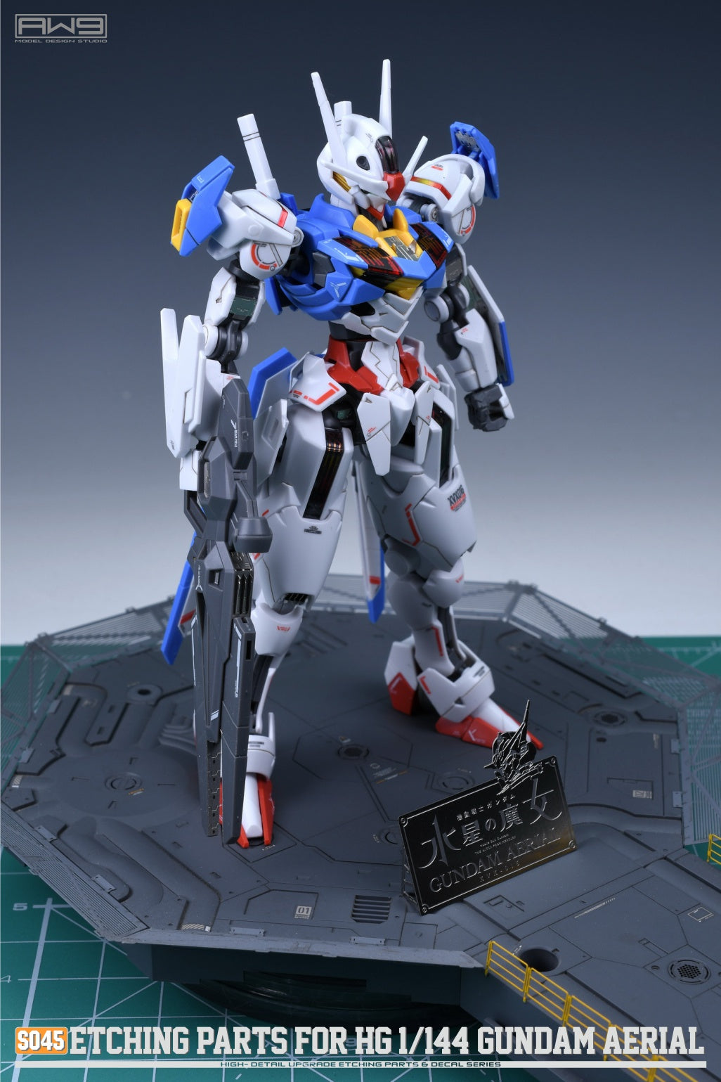 MADWORKS S045 ETCHING PARTS FOR 1/144 GUNDAM AERIAL