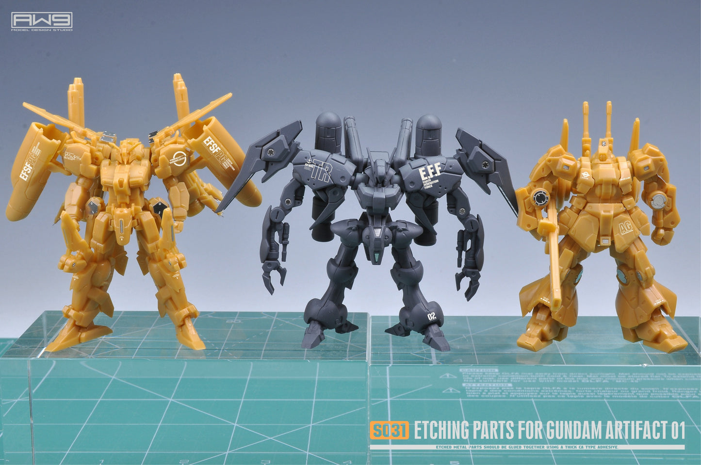 S031 Etching Parts for Gundam Artifact Series 1
