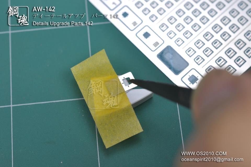 AW-142 Detail-up Parts