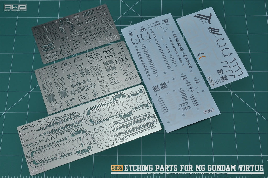 S035 ETCHING PARTS FOR MG VIRTUE GUNDAM