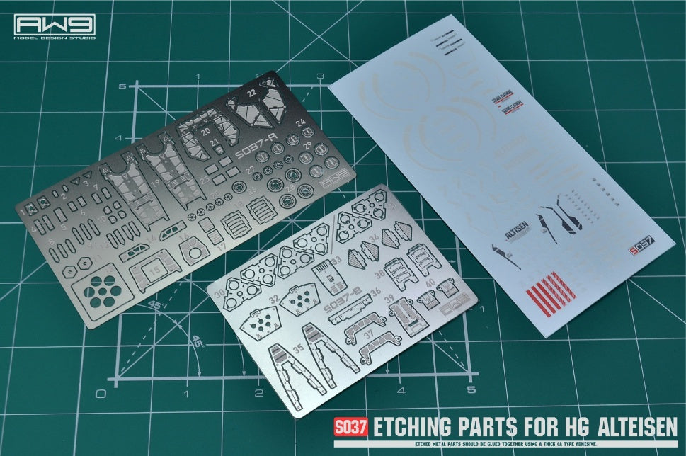 S037 ETCHING PARTS FOR HG ALTEISEN