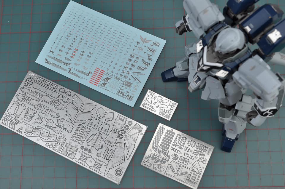 Madworks S007 HG Sinanju Stein (Narrative) Detail-up Parts