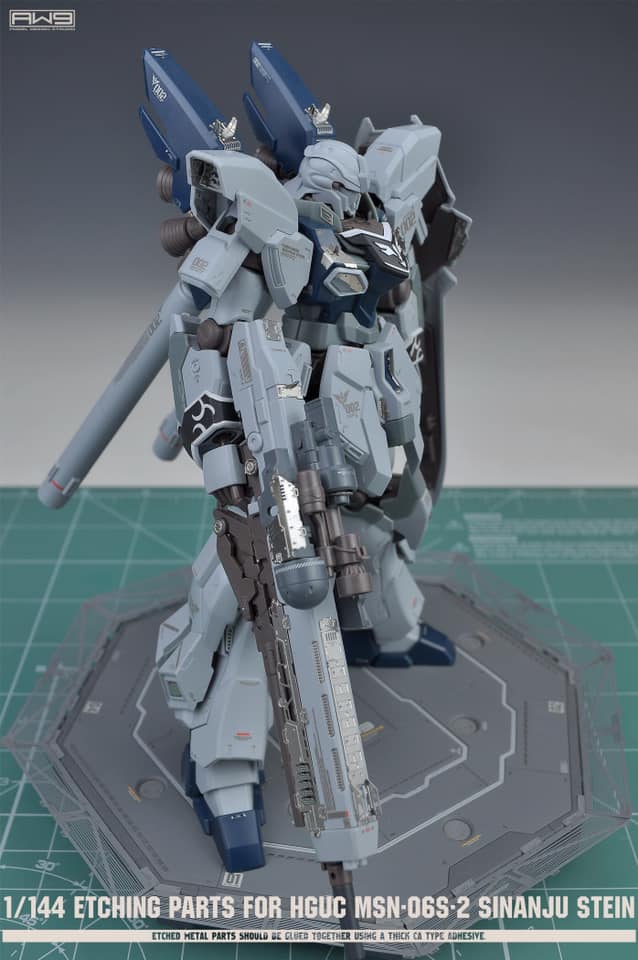 Madworks S007 HG Sinanju Stein (Narrative) Detail-up Parts